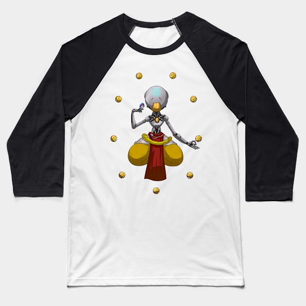 Zenyatta II Baseball T-Shirt by PandemiDoodles